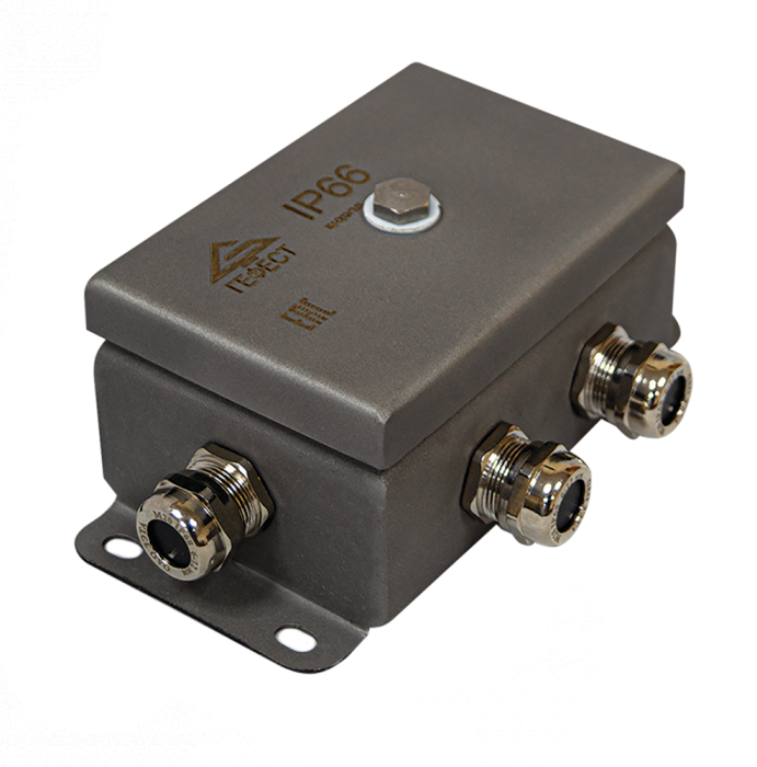 КМ IP66 0812 Stainless steel
